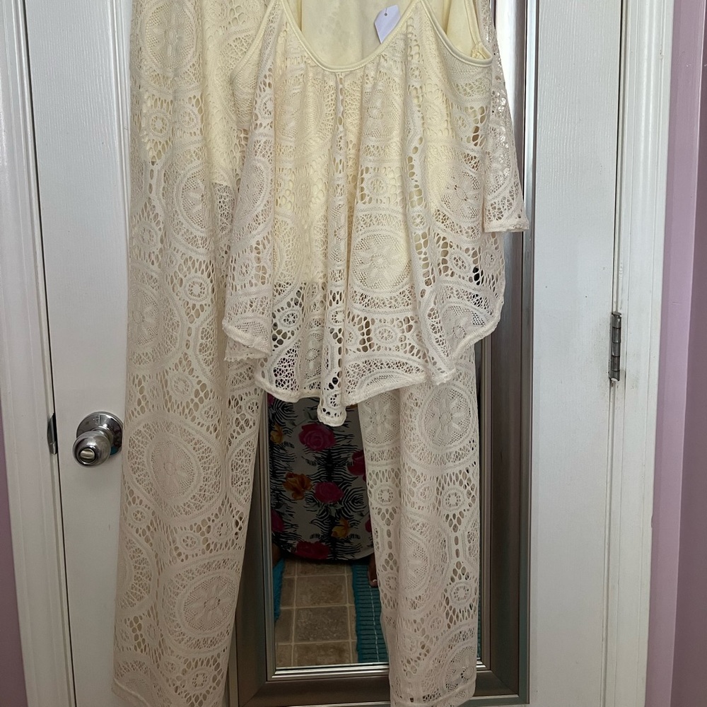 Women’s summer sheer Doyle two piece outfit